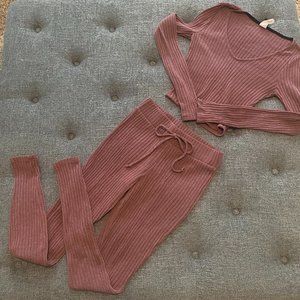 Windsor Ribbed PJ/Lounge Set